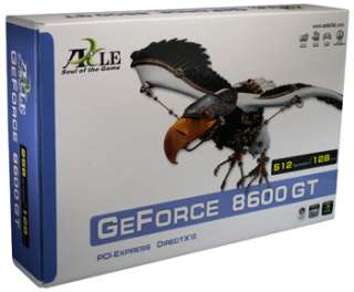 Axle NVidia GeForce 8600 GT 512 MB Grafikkarte PCI Express DirectX 10 