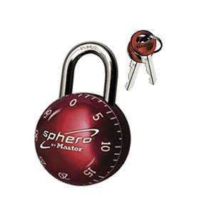   Lock Sphero Combination Lock with Key Backup 2076DAST at The Home