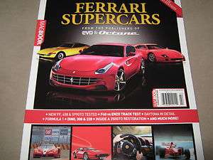 FERRARI SUPERCARS MagBook 2011 3rd Edition NEW FF 458 599GTO F40 ENZO 