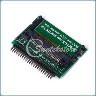 Laptop PC 2.5 44 Pin Male IDE HDD To CF Card Adapter  