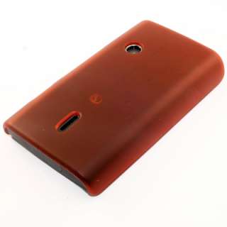 Oberschale Case Cover Sony Ericsson Xperia X8 Rot Tasche Hartschale 