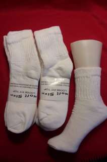 Pr Soft Step 9 11 Diabetic Socks,Quarter Length, NWT  