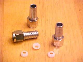 Swivel NUT With 3/8 Barbed Hose FITTING  