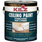 KILZ 1 Gallon Flat Ceiling Paint and Primer