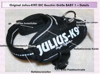 Julius K9® IDC Geschirr Hundegeschirr Powergeschirr K 9  