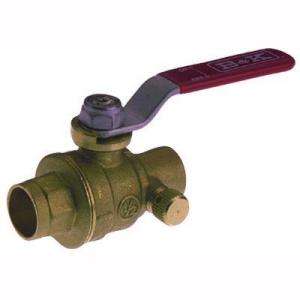   Stop & Waste Ball Valve with Drain Port 107 553HN 
