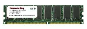   DDR 400Mhz PC3200 DIMM DDR400 RAM 184 Pin Desktop Memory CL 3  
