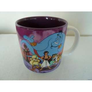 Walt Disney Aladdin & Friends Collectible Coffee Mug Very Cool  
