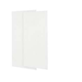 Swanstone 36 in. x 96 in. Two PieceEasy Up Adhesive Shower Wall Kit in 