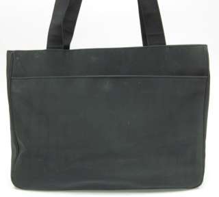 DKNY Black Nylon Logo Printed Wallet Shoulder Handbag  