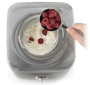   Indulgence 2 Quart Automatic Frozen Yogurt, Sorbet & Ice Cream Maker