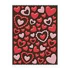 Company Ka Zoo Hearts Glitter Pillow Stickers #490