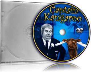 VINTAGE CAPTAIN KANGAROO TV SHOW BOB KEESHAN DVD VIDEO  