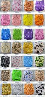 10 U Pick AIO Baby Cloth Diaper Re usable w/ 10 Inserts  