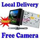 Indash 7Touch Screen 2 Din Flip Down Car Stereo DVD Player Ipod BT 