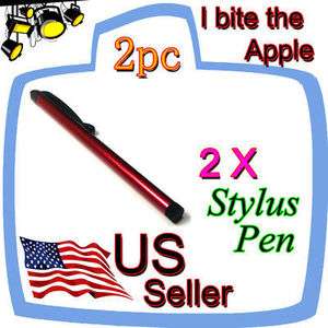 2P Stylus Pen For BlackBerry Torch 9800 SmartPhone/Touch Screen Phone 