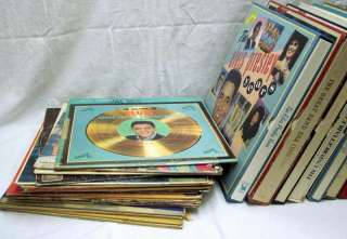 Lot of 67 Vinyl Records/Albums    ELVIS, HANK WILLIAMS, CARTER FAMILY 