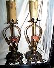 wrought iron table lamp  