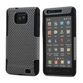 Combo Case Cover for Samsung Galaxy S2 i9100 Mesh silicone,Screen 