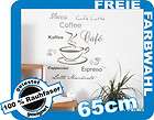 Kaffee Coffee Espresso Spruch Text 2z WANDTATTOO   65cm