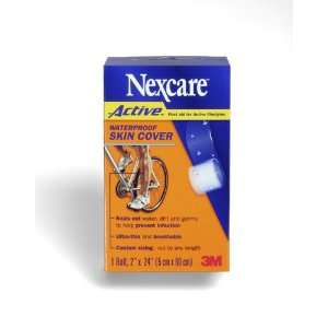  Nexcare Active Waterproof Skin Cover, 2 Inch x 24 Inch 