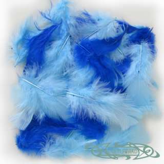 Blue Craft Feathers 10g (feathers 2 5Long)  