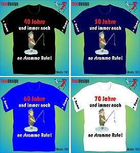 Angler T Shirt Geburtstag Geschenk Angeln 30 40 50 60 70 80 