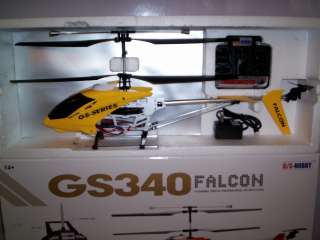 GS340 Gyroscope Radio Controlled RC Helicopter 3.5CH  