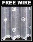 PLAIN VOILE NET CURTAIN CHOICE OF 3 BASES FROM 1.25 items in Tracys 