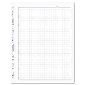  Blueline MiracleBind Quad Ruled Refill Sheets, 9 1/4 x 7 1 