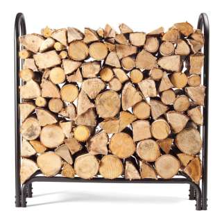 Brookstone Steel Wood Storage Rack for Firewood Small  