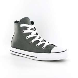 Converse Spec High Grey Leather Youth Trainers  