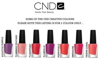 CND Creative Polish Colours   NEW ♥♥  