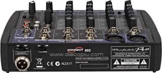 WHARFEDALE PRO CONNECT 802 mixer professionale per DJ 6 canali NUOVO 