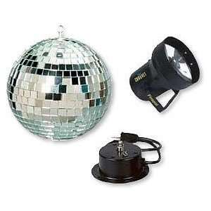  Chauvet MBK 2 Mirror Ball Party Kit Musical Instruments