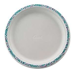 Chinet Classic White Molded Fiber Plates, 10 1/2 in, Festival Design 