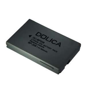  Dolica DC BP208 850mAh Canon Battery