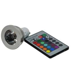   GU10 Télécommande et Ampoule LED Multicolore16 RVB