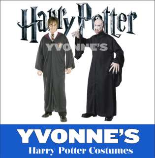 Harry Potter Voldemort Robe Adult Fancy Dress Costume  