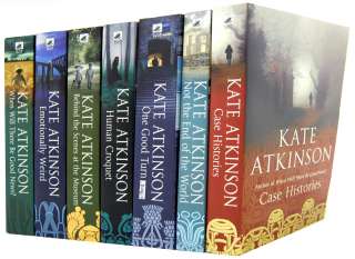 Kate Atkinson Collection Jackson Brodie 7 Books Set Pack New Case 