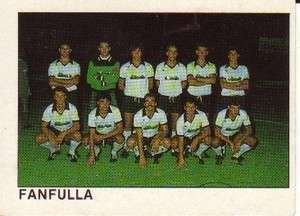 FIGURINA CALCIO FLASH 84   FANFULLA  SQUADRA  