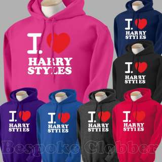 Love Harry Styles One Direction Hoodie Hoody Ladies Mens Reem S M L 
