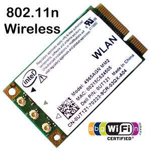 0UT121 Intel Wireless N 4965AGN MM2 WiFi Link Card w2  