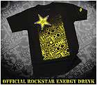 Rockstar Energy Drink T shirt One Industries Clothing Galaxy Motocross 