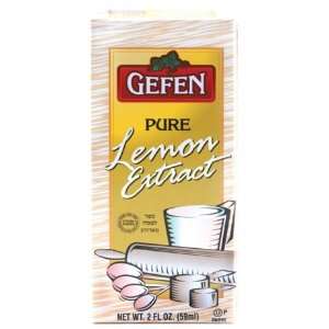  Gefen, Extract Lemon, 2 Ounce (12 Pack) Health & Personal 