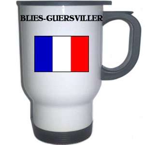  France   BLIES GUERSVILLER White Stainless Steel Mug 