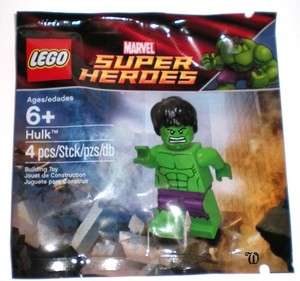 Lego Marvel Super Heroes MiniFigure, INCREDIBLE HULK PROMO, New in 