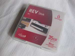 NEW Iomega 35GB / 90GB REV Disk   Removable Media  