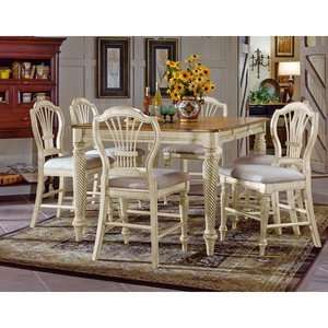  Hillsdale Wilshire 7 Piece Counter Height Gathering Table 