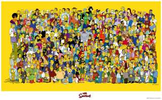The Simpsons   Cast   Film / TV Poster R300  
